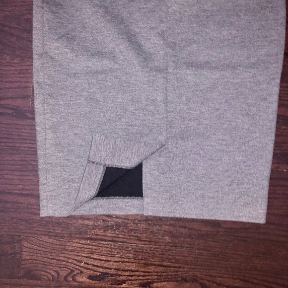 Grey Pull-On Pencil Skirt - Picture 3 of 4